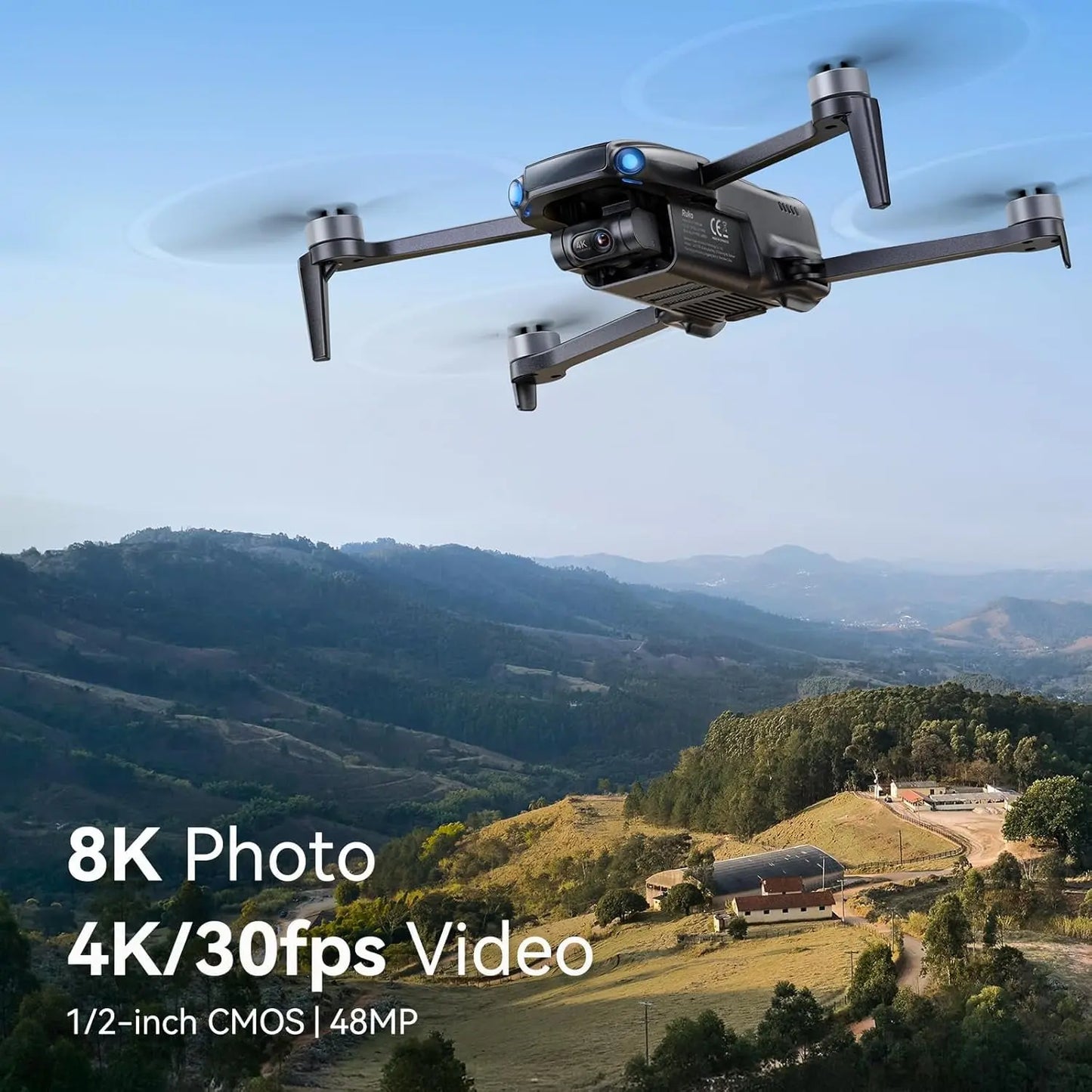U11MINI 4K Drone for Adults - 96-Min Flight, 20,000ft FPV, 3-Axis Gimbal, Under 249g, 8K Photo