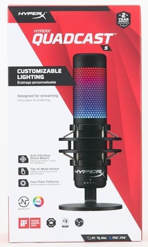 QuadCast S RGB USB Microphone