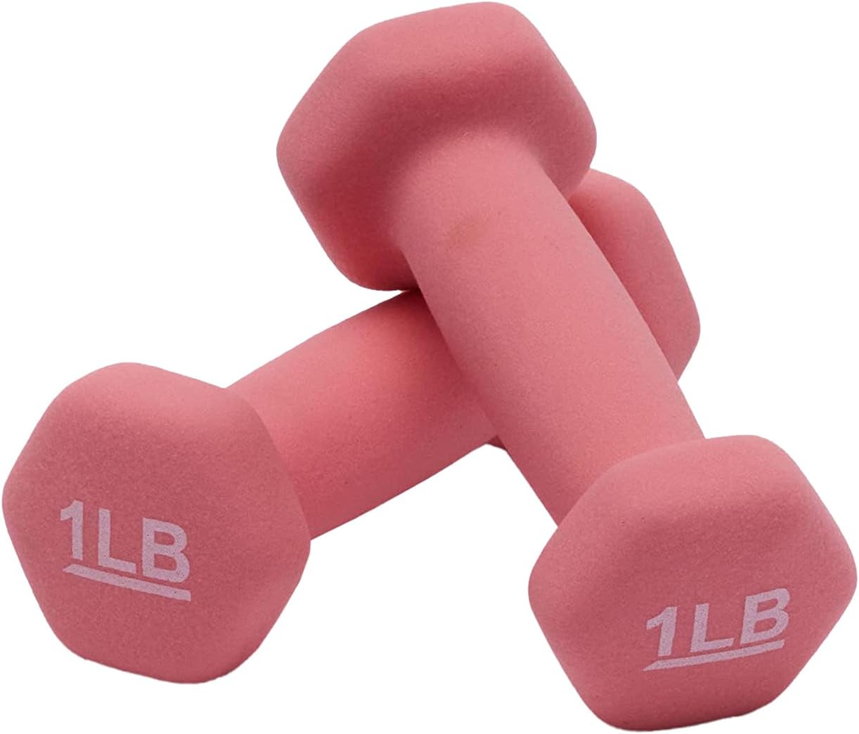 Neoprene Dumbbell Hand Weights for Exercise, Strength Training & Muscle Toning