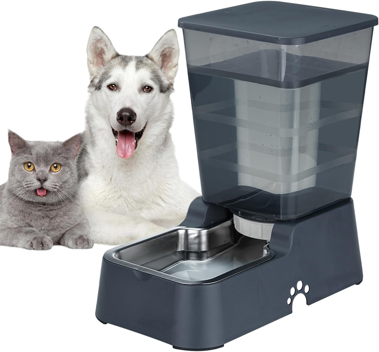 Automatic 5.4L Pet Water & Food Feeder