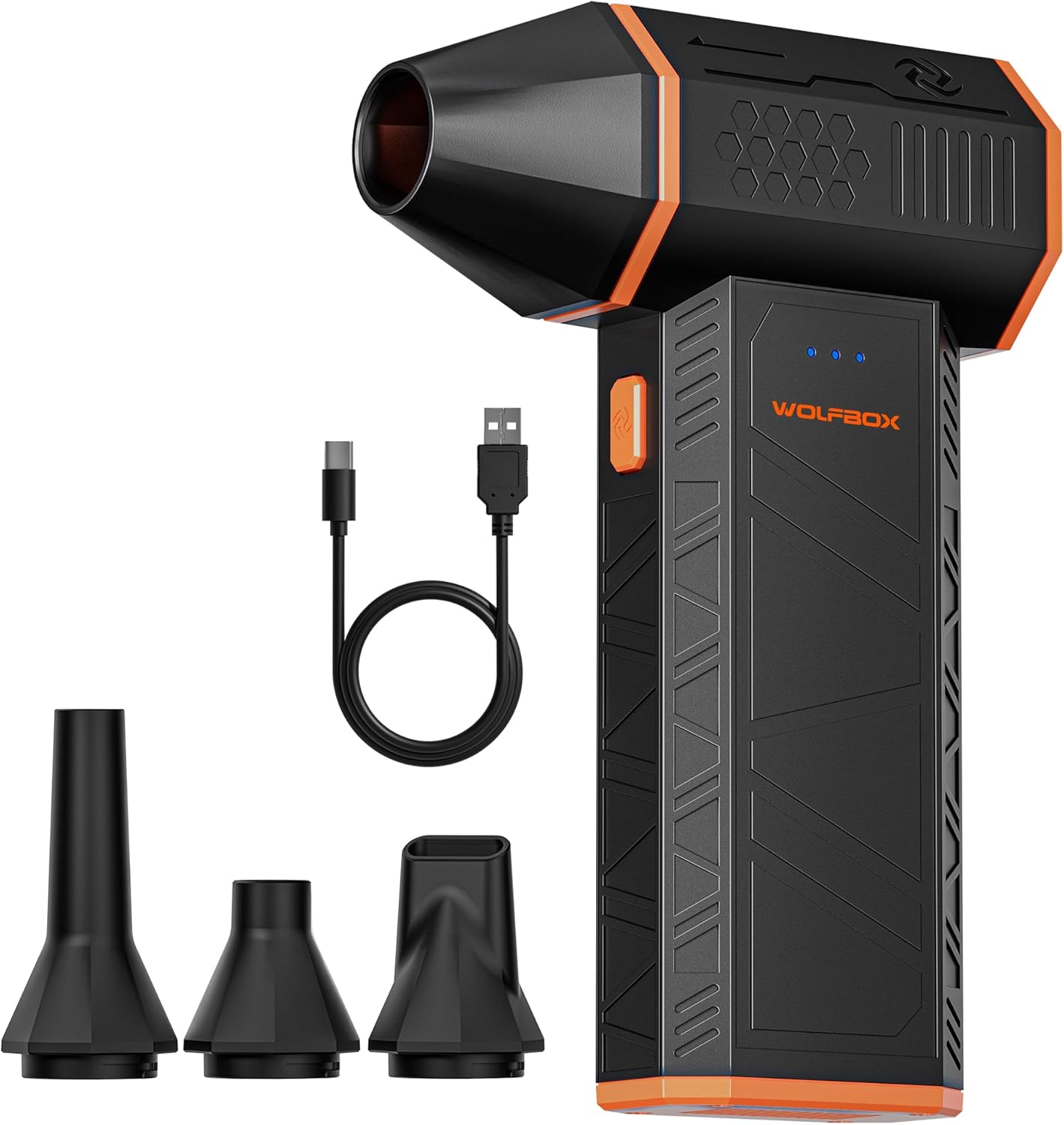 MF50 Electric Air Duster – 110000 RPM Cordless Blower, 3-Speed Rechargeable