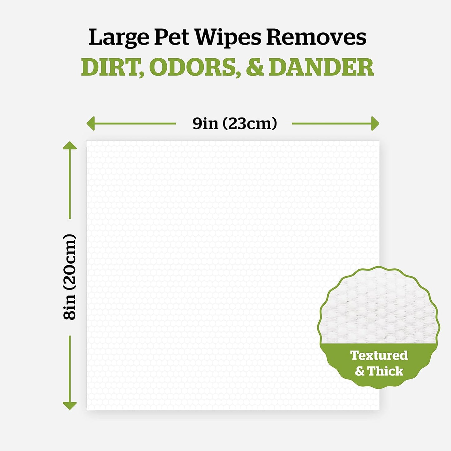 Pogi’s Hypoallergenic Dog Grooming Wipes – Fragrance-Free, 100 Ct, Paws, Body & Butt Cleaning