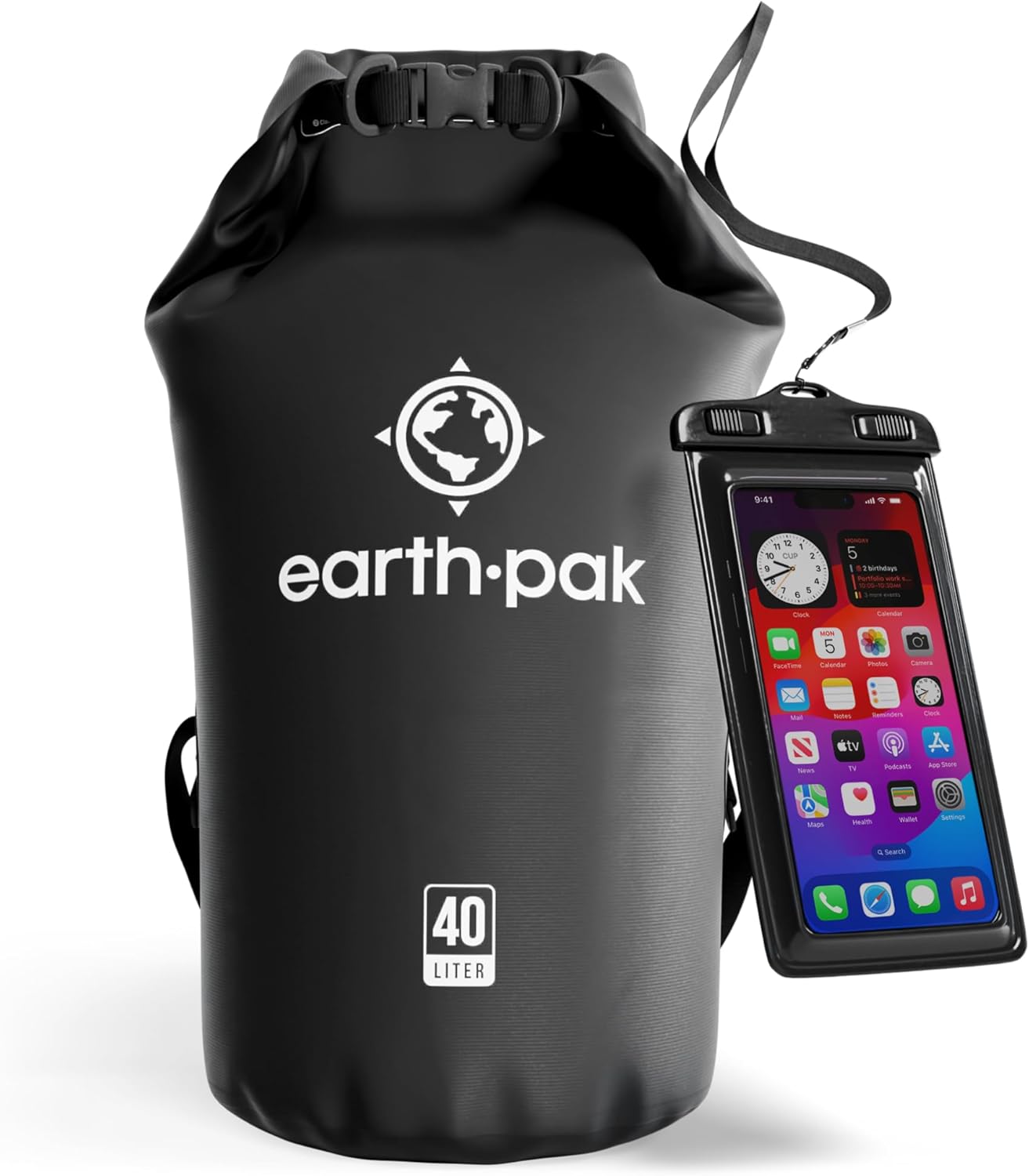 Waterproof Dry Bag – Roll Top Backpack Sack for Kayak, Canoe & Outdoor Gear