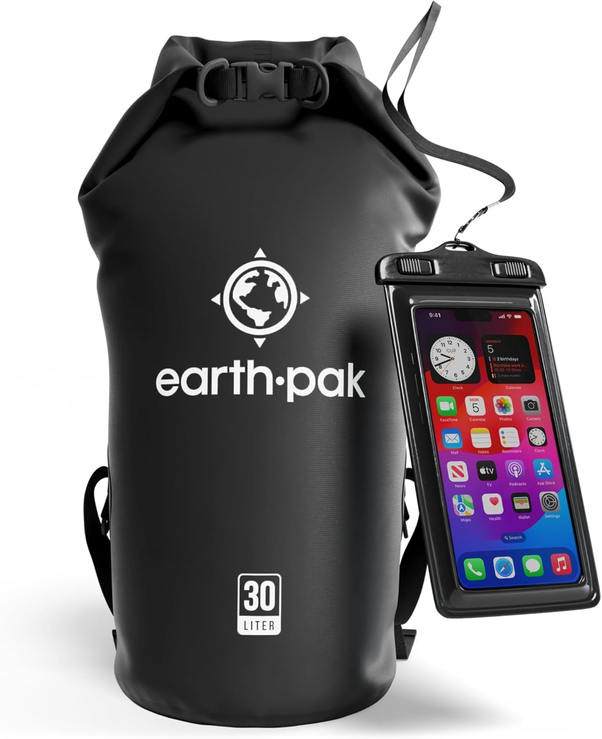 Waterproof Dry Bag – Roll Top Backpack Sack for Kayak, Canoe & Outdoor Gear