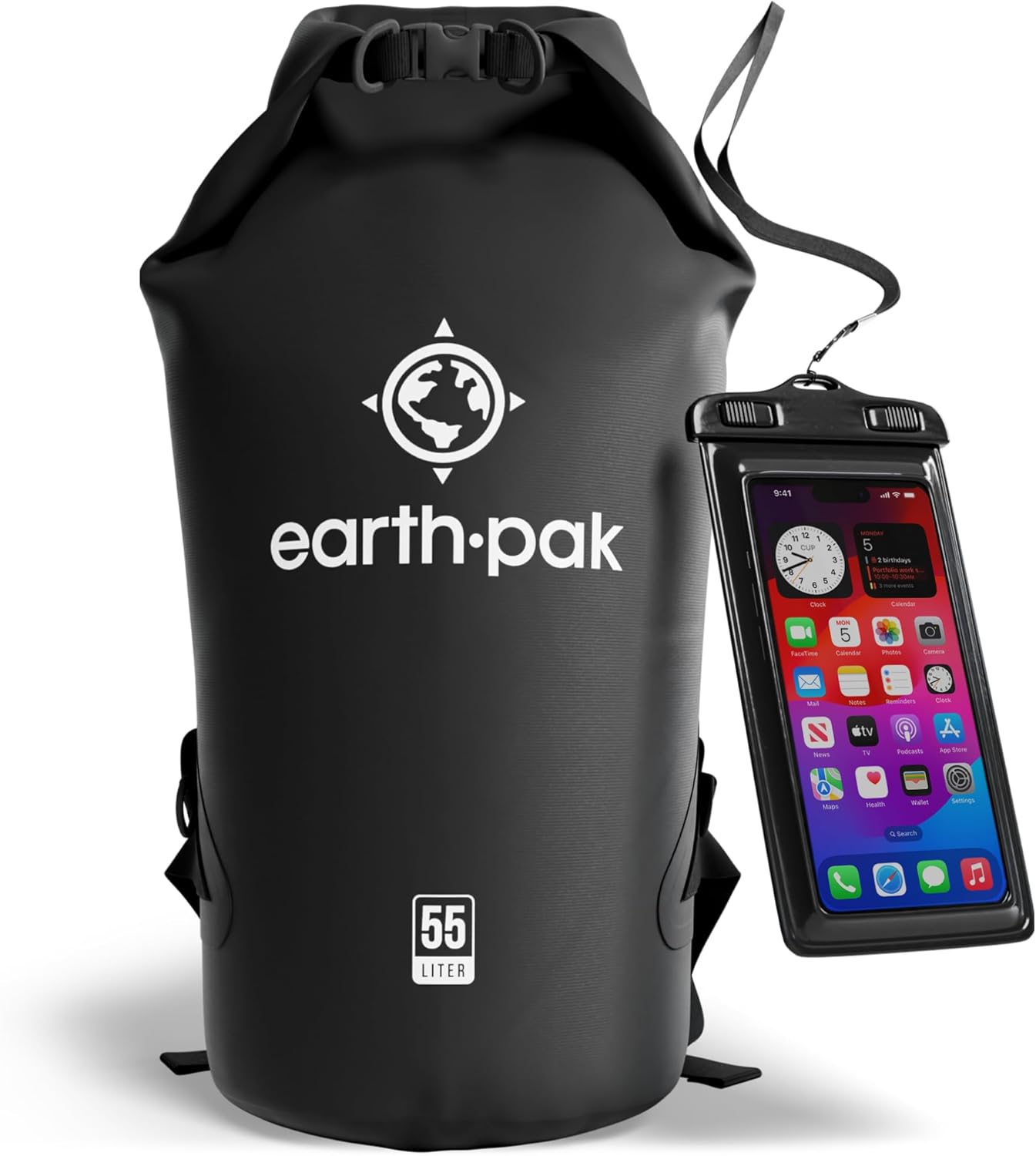 Waterproof Dry Bag – Roll Top Backpack Sack for Kayak, Canoe & Outdoor Gear