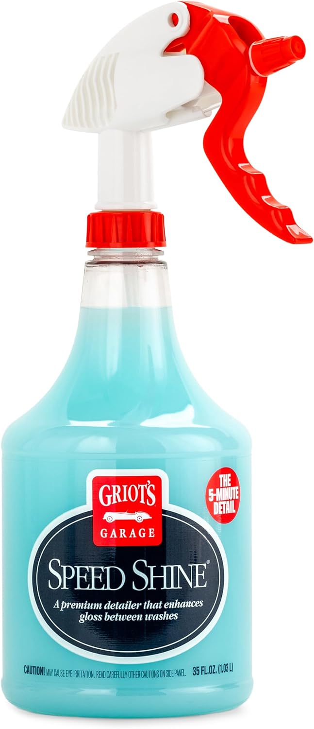 Griot’s Garage Speed Shine 35 oz – Streak‑Free Quick Detailer