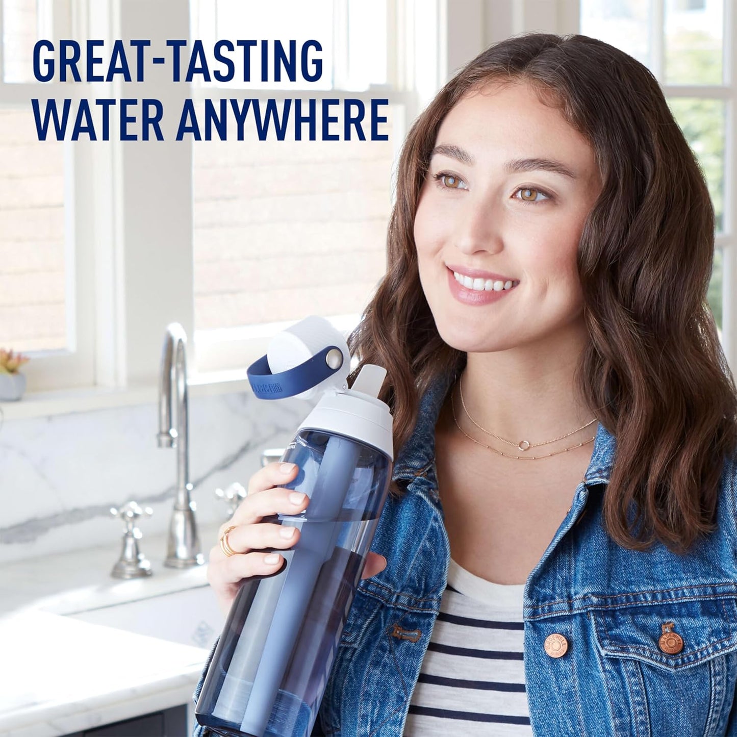 Filtered Insulated Water Bottle