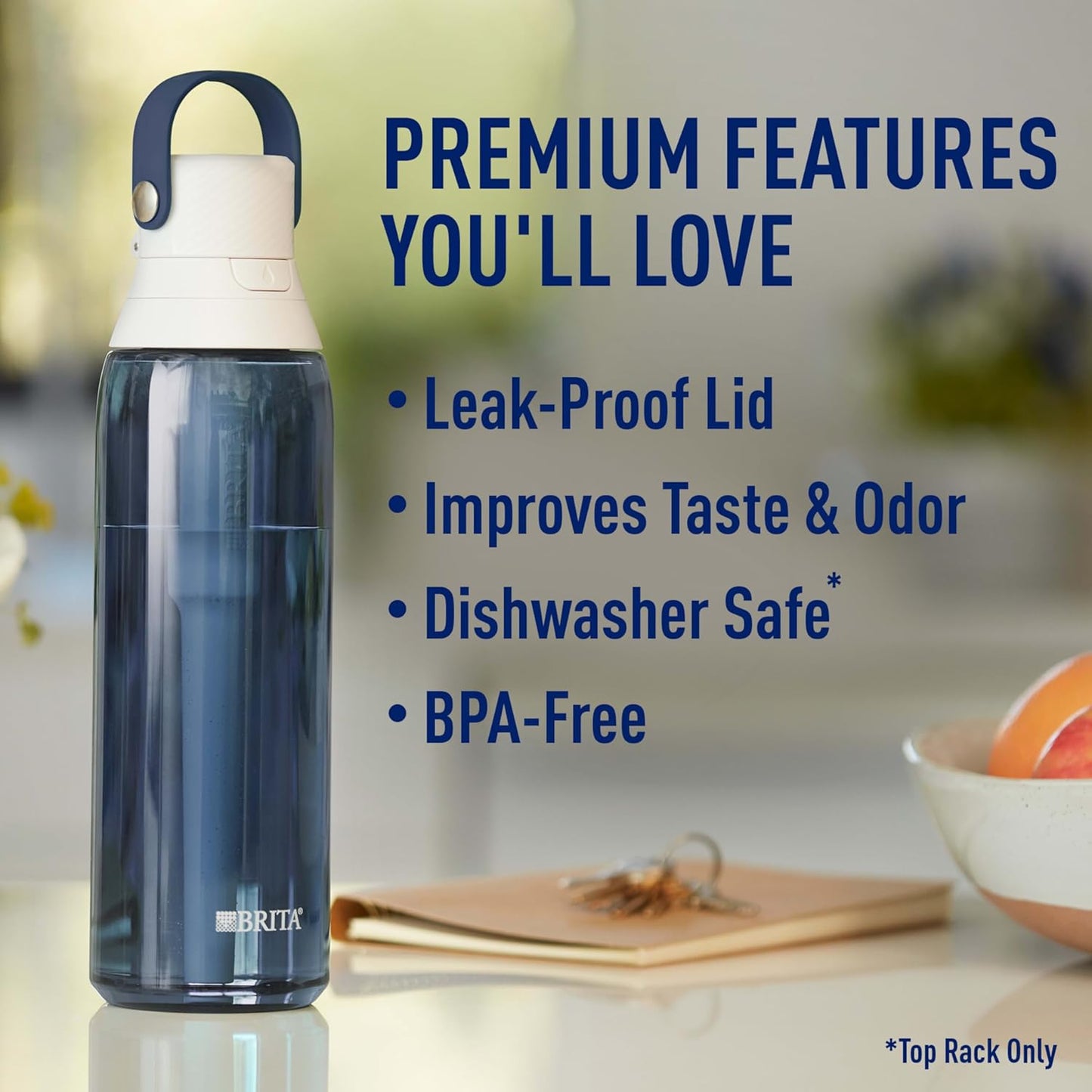 Filtered Insulated Water Bottle