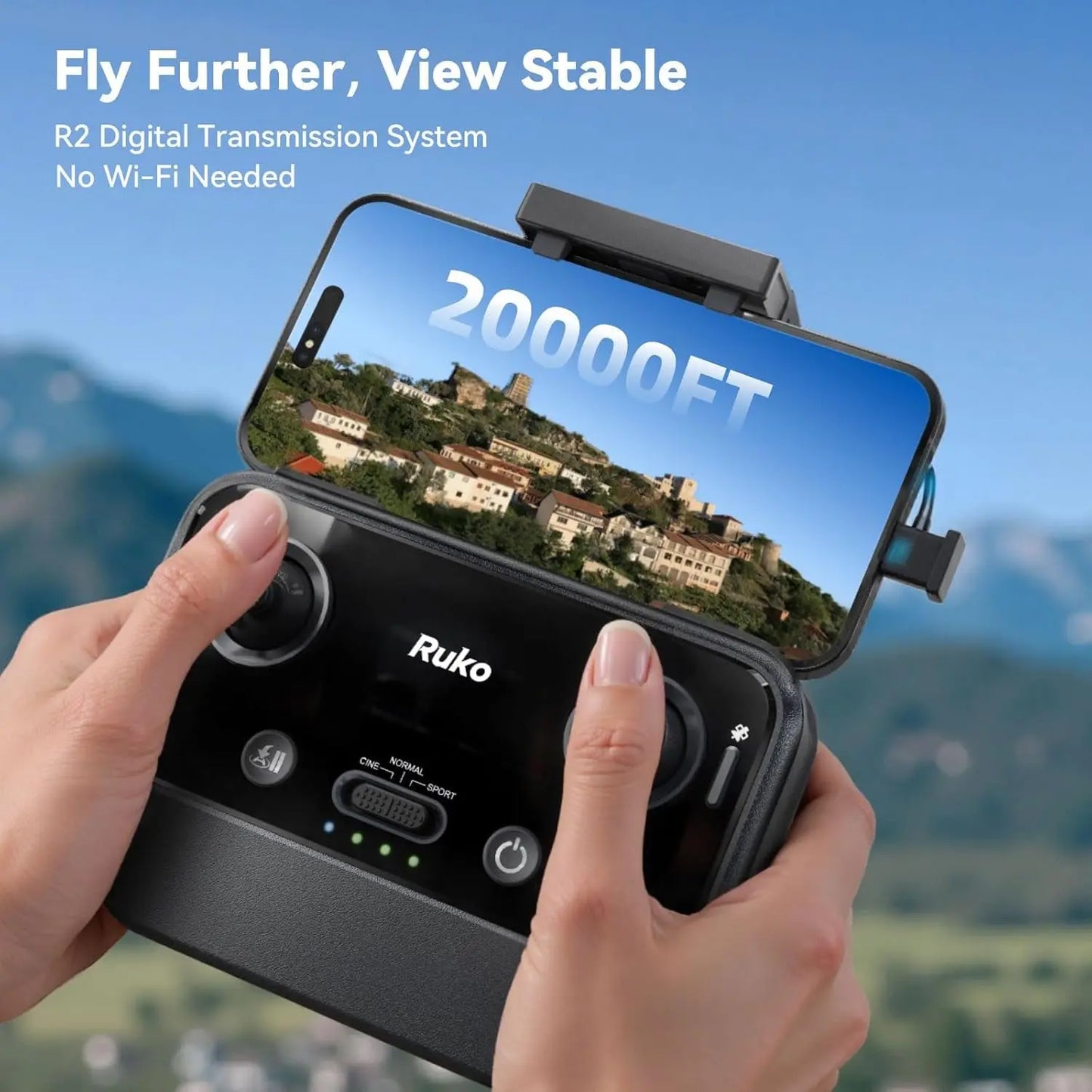 U11MINI 4K Drone for Adults - 96-Min Flight, 20,000ft FPV, 3-Axis Gimbal, Under 249g, 8K Photo