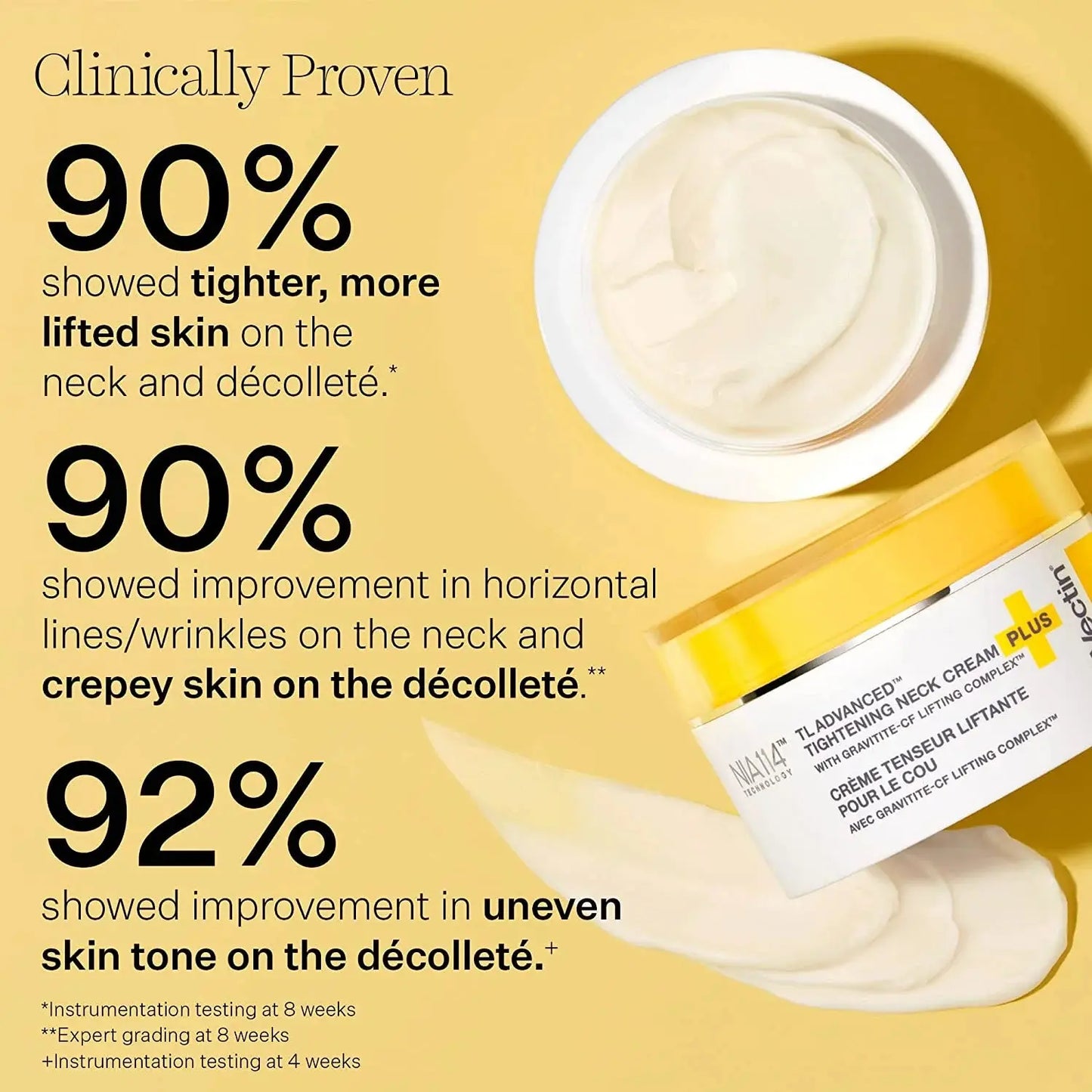 TL Advanced Tightening Neck Cream 1.7 Oz – Firms, Lifts & Smooths Neck for Youthful Skin – Anti-Aging, Wrinkle Reduction, Hydrating & Fast-Absorbing