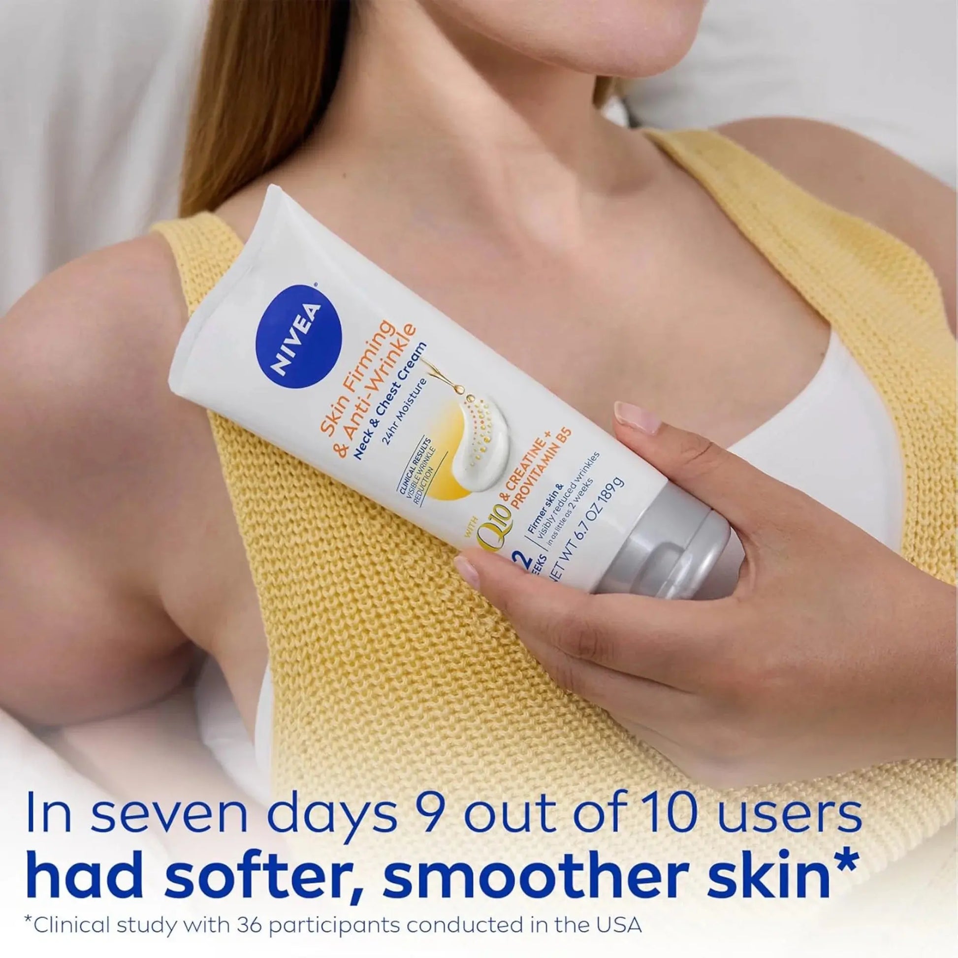 Skin Firming & Anti-Wrinkle Neck & Chest Cream with Q10 & Creatine – 6.7 Oz