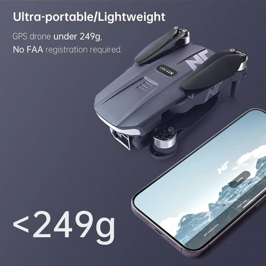 ‌4K Ultra HD Drone with Camera for Adults N11 PRO GPS Enabled, 90 Min Flight Duration, Precision Auto Return, Follow Me Function, 5G Low-Latency FPV, Brushless Motor Technology, Beginner Friendly RC Quadcopter‌