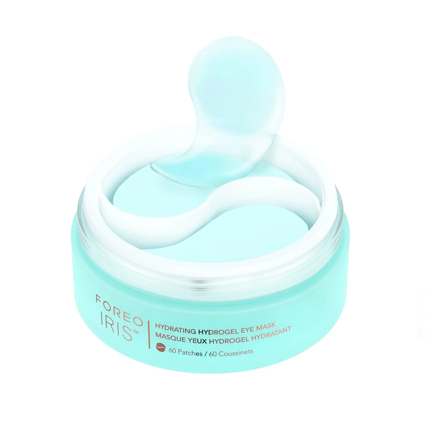 IRIS Hydrating Hydrogel Eye Mask – 60 Pcs for Dark Circles, Puffiness & Wrinkles