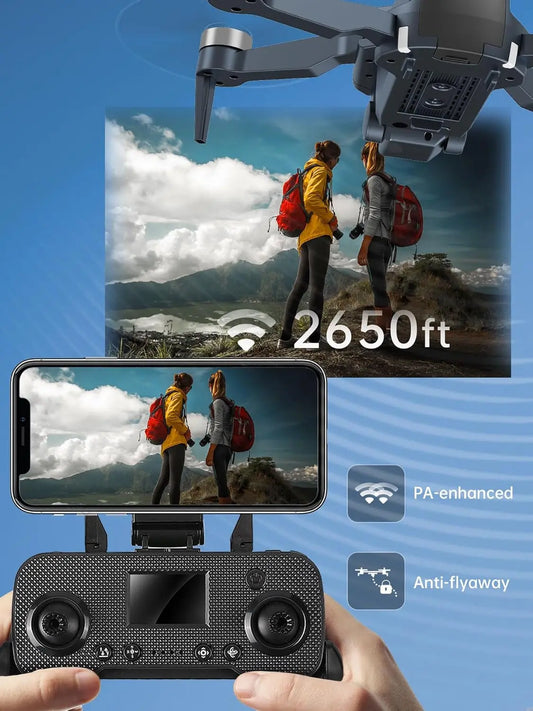 A77 4K HD Drone with Camera - 84-Min Flight Time, Long-Range FPV, Follow Me Mode