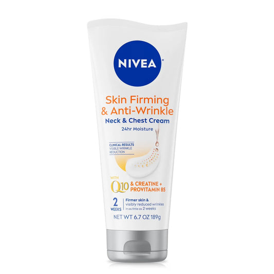 Skin Firming & Anti-Wrinkle Neck & Chest Cream with Q10 & Creatine – 6.7 Oz