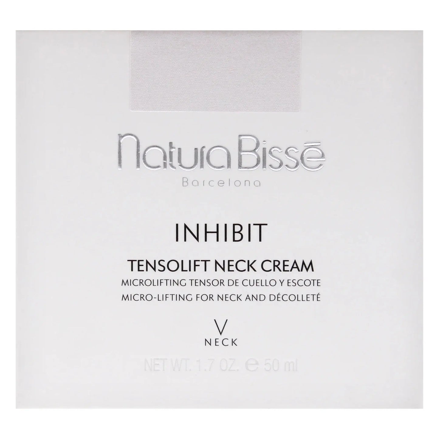 Inhibit Tensolift Neck Cream – Anti-Wrinkle, Firming & Hydrating Décolleté Cream, 1.7 oz – Reduces Lines & Sagginess