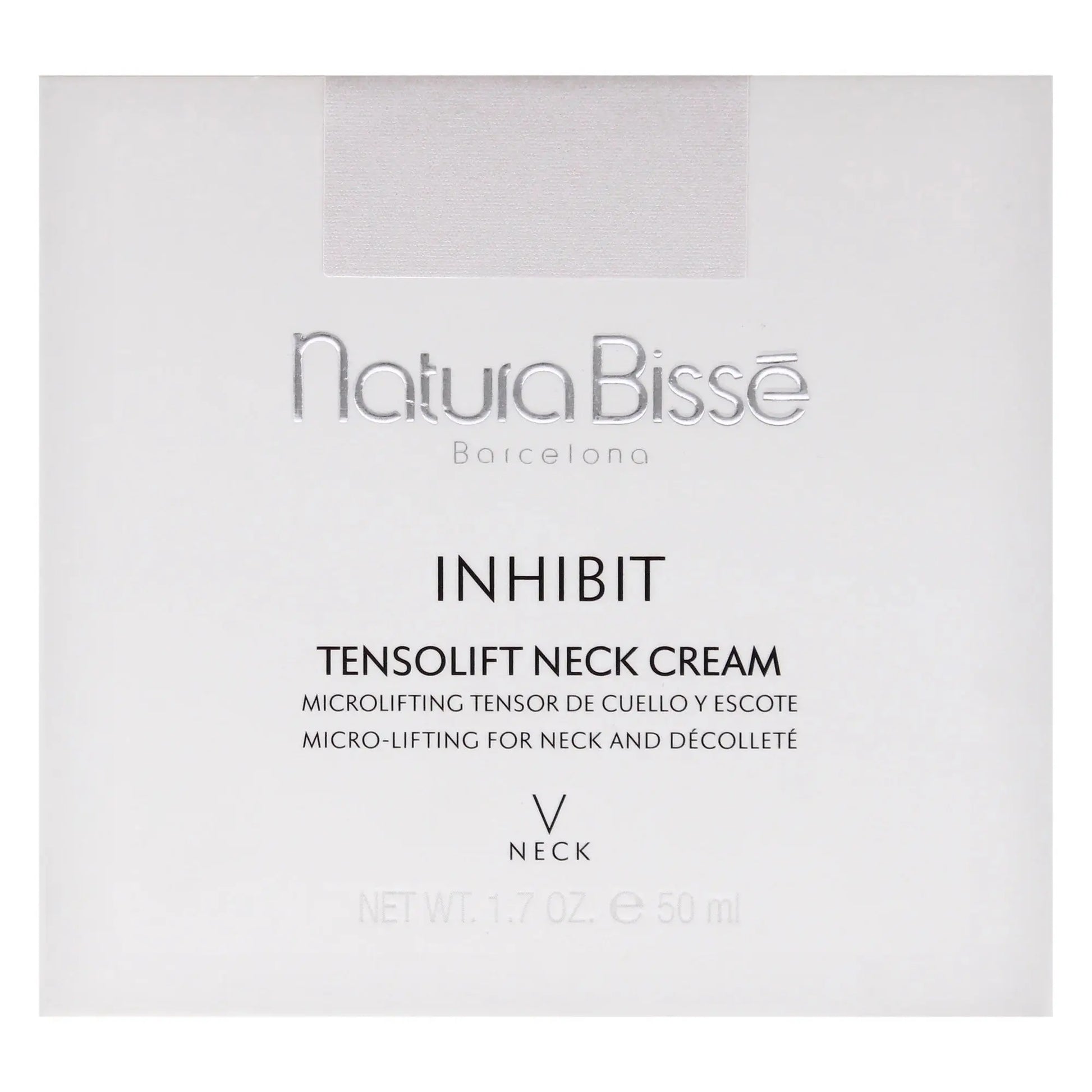 Inhibit Tensolift Neck Cream – Anti-Wrinkle, Firming & Hydrating Décolleté Cream, 1.7 oz – Reduces Lines & Sagginess