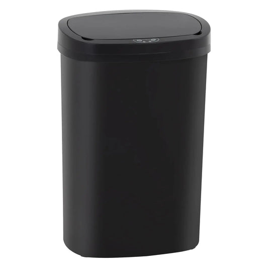 13 Gallon Automatic Kitchen Trash Can with Lid – Touch-Free 50L Motion Sensor Garbage Bin for Home, Bathroom, Bedroom, or Office – High-Capacity Stainless Steel Waste Bin
