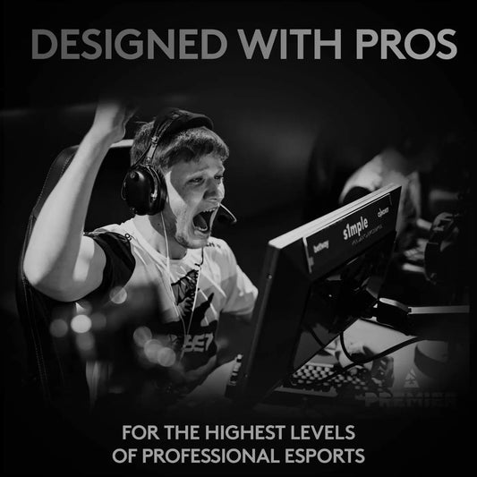 Logitech PRO X Superlight Wireless Gaming Mouse | Ultra-Light HERO 25K Sensor, 25,600 DPI, 5 Buttons – Black