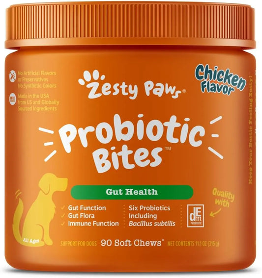 Dog Probiotics Soft Chews DE111 – Digestive & Immune Support