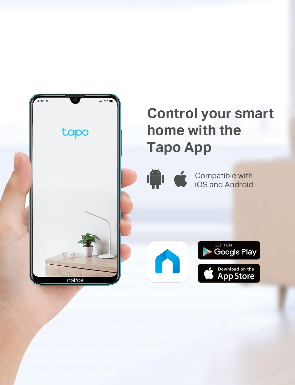 Tapo C100 1080P Indoor Security Camera for Baby & Pet Monitor | Motion Detection, 2-Way Audio, Night Vision | Works with Alexa & Google