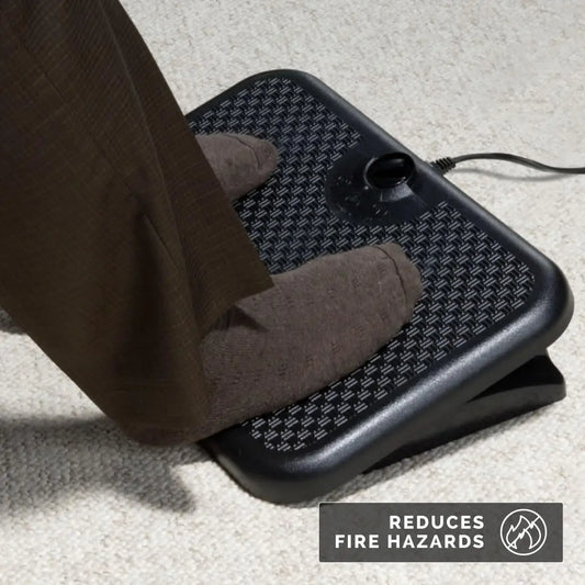 Toasty Toes Heated Footrest