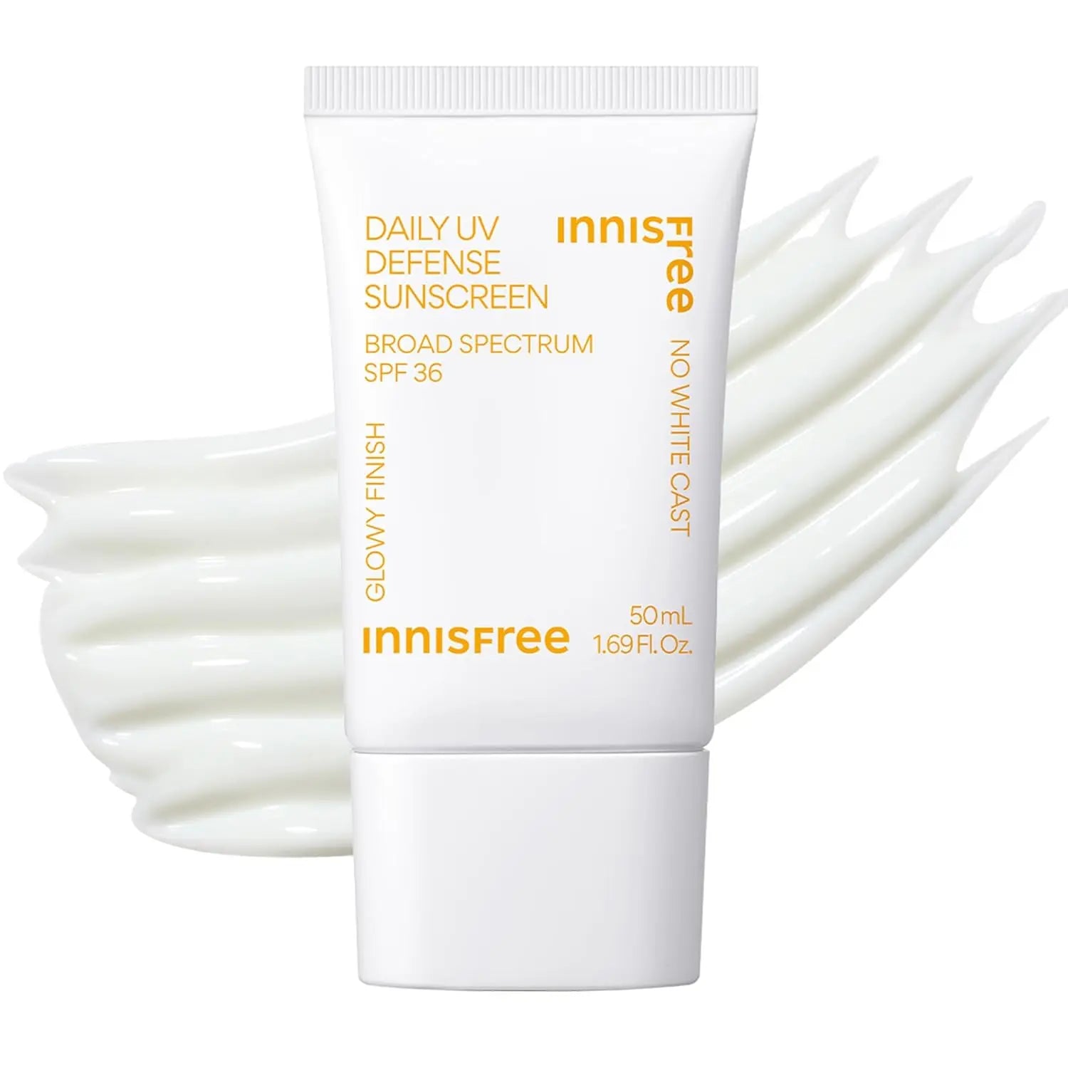 Daily UV Defense SPF 36 – Korean Face Sunscreen, Invisible, Hydrating, No White Cast