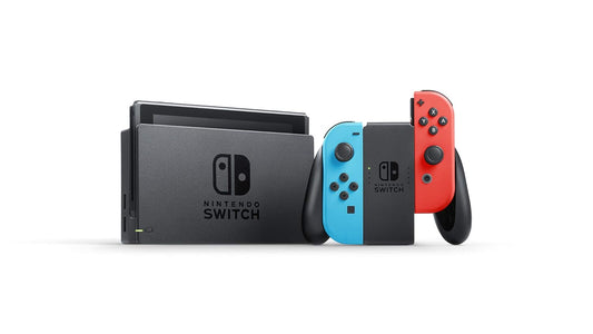 Nintendo Switch Neon Red & Blue