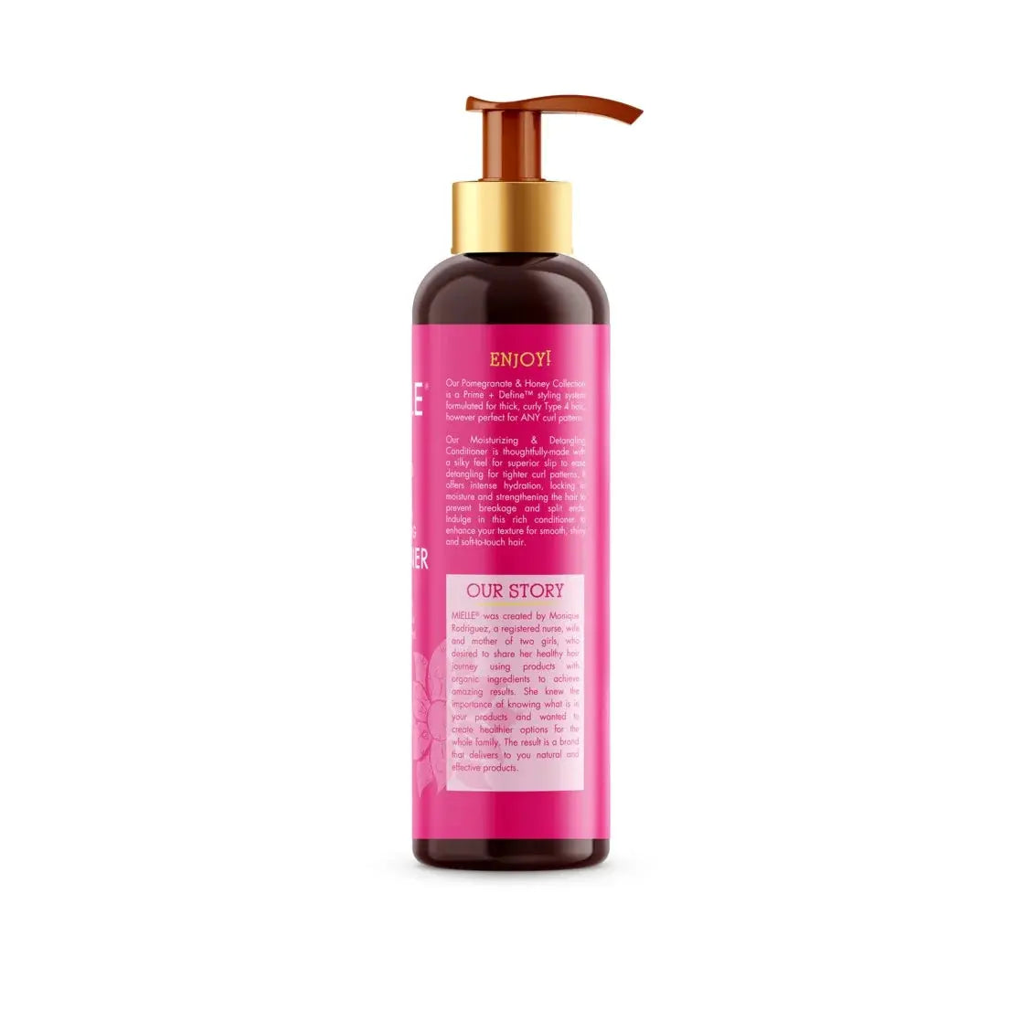 Mielle Pomegranate & Honey Detangling Conditioner 12 fl. oz – Moisturizing Hair Conditioner for Curly, Thick, Natural Hair, Frizz Control & Curl Definition