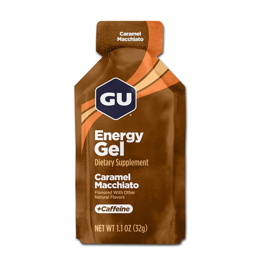 Energy Gel – Vegan, Gluten-Free, Kosher, Dairy-Free Sports Nutrition for Running, Cycling, & Workouts, 24-Pack Caramel Macchiato Flavor