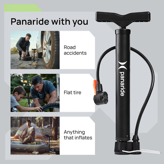 Dual Valve Bike Floor Pump
