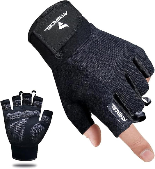 Workout Gloves for Men & Women – Weightlifting, Cycling, Gym & Training – Breathable, Snug Fit Exercise Gloves