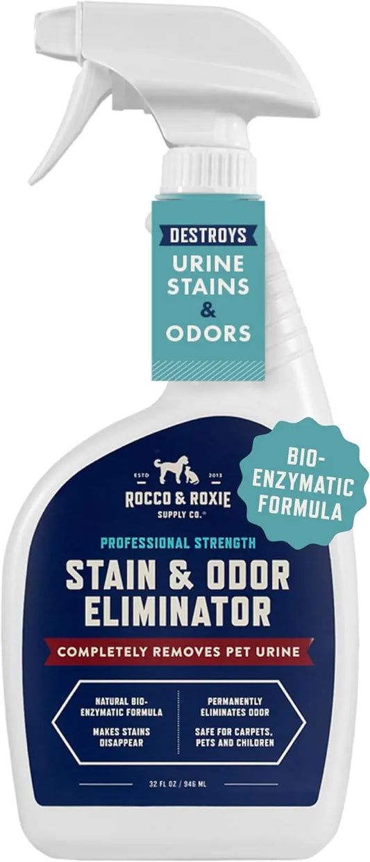 Rocco & Roxie Enzyme Pet Stain & Odor Remover – 32Oz