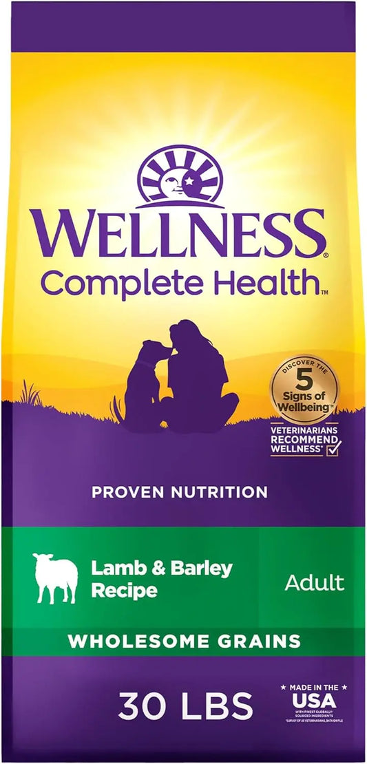 Complete Health Dry Dog Food – Lamb & Barley, 30lb, All Breeds