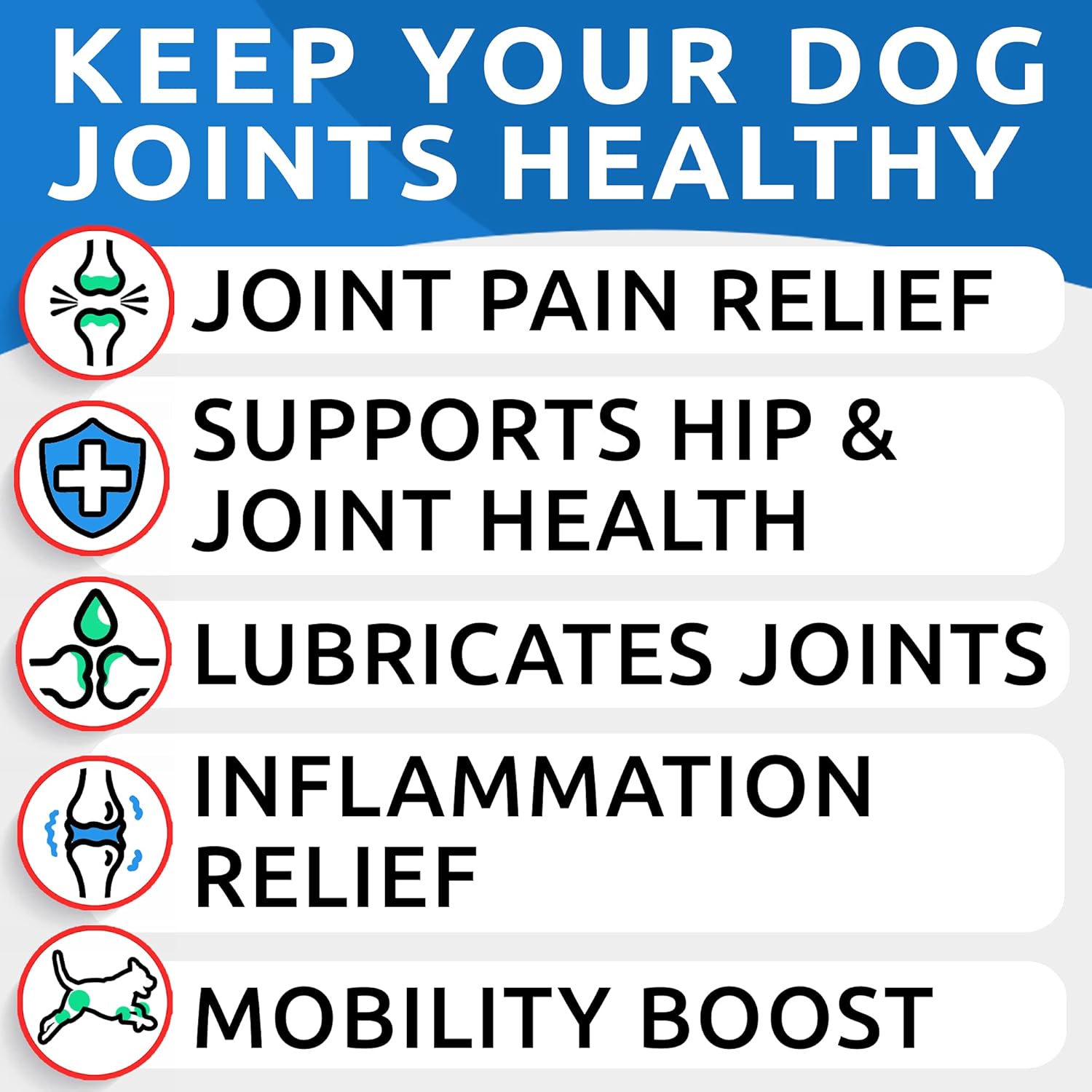 Glucosamine Chondroitin MSM Dog Chews – 120‑Count Joint & Mobility Support (Chicken)