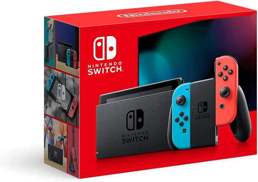 Nintendo Switch Neon Red & Blue
