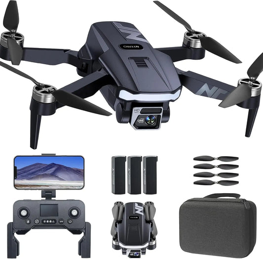 ‌4K Ultra HD Drone with Camera for Adults N11 PRO GPS Enabled, 90 Min Flight Duration, Precision Auto Return, Follow Me Function, 5G Low-Latency FPV, Brushless Motor Technology, Beginner Friendly RC Quadcopter‌
