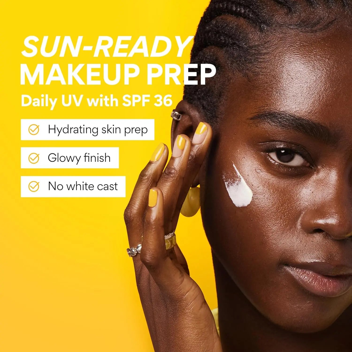 Daily UV Defense SPF 36 – Korean Face Sunscreen, Invisible, Hydrating, No White Cast