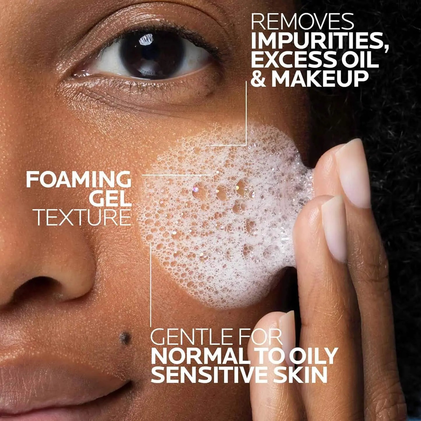 Toleriane Purifying Foaming Facial Cleanser – 13.52 Fl Oz