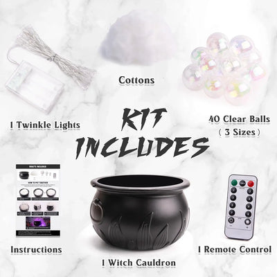 Halloween Fog Machine with LED Lights