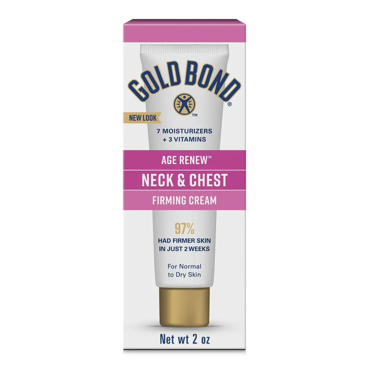 Age Renew Neck & Chest Firming Cream – Collagen Complex 5% – Deep Nourishing Moisturizer for All Skin Types – 1.7 fl oz