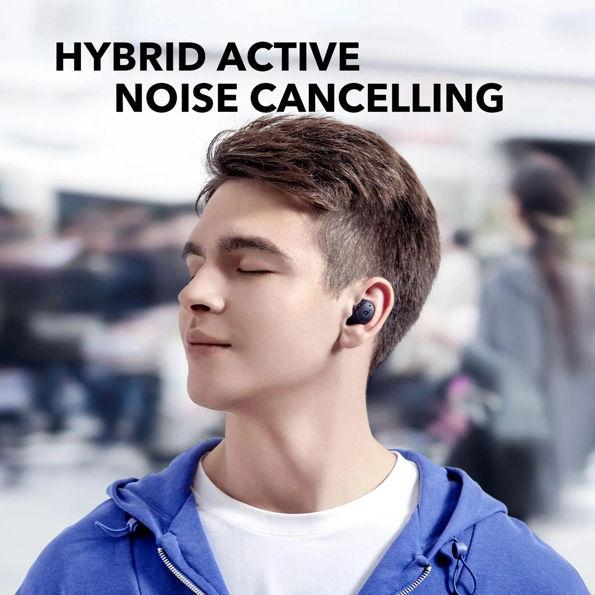 Life Dot 3i Wireless Earbuds | Noise Cancelling, 36H Playtime, IPX5 Waterproof – Black
