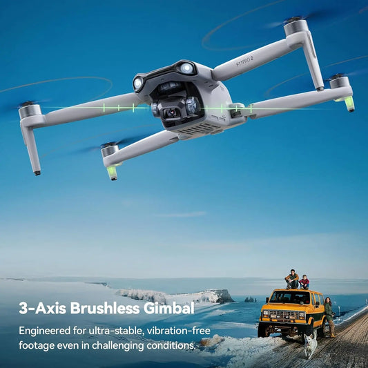 Ruko F11PRO 2: The Best Drone for Adults, 6K Camera, 3-Axis Gimbal, 70-Min Flight, 10,000ft Range