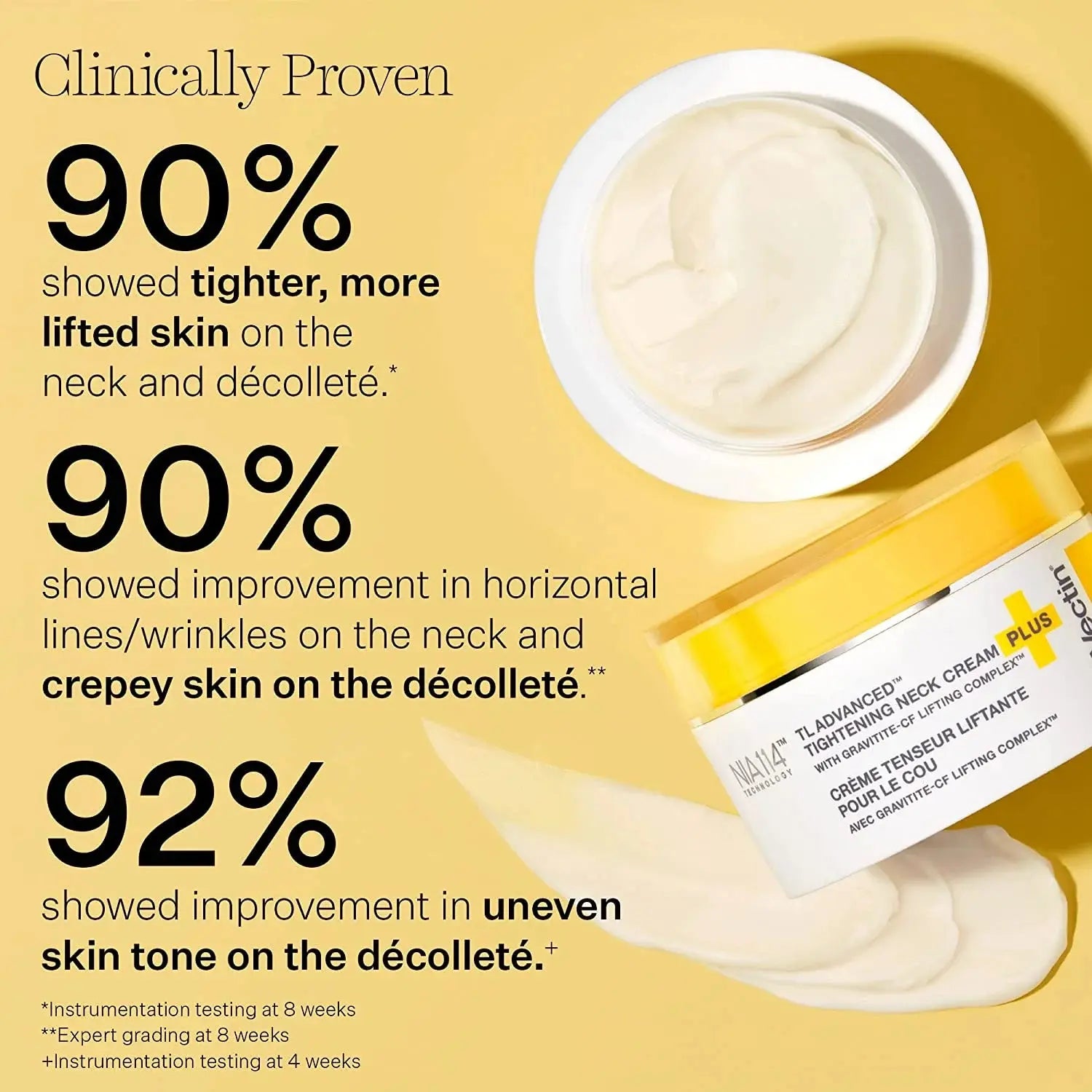 TL Advanced Tightening Neck Cream 1.7 Oz – Firms, Lifts & Smooths Neck for Youthful Skin – Anti-Aging, Wrinkle Reduction, Hydrating & Fast-Absorbing