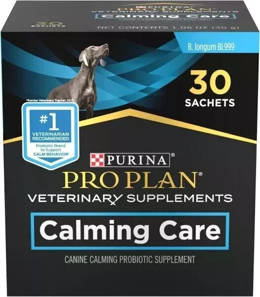 Purina Pro Plan Calming Care – 30‑Pack Dog Supplement (Exp 12/25)